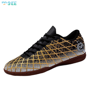 SeeMore TF chaussures d'entraînement basses à pointes courtes pour jeunes adultes chaussures de football de <span class=keywords><strong>futsal</strong></span> pour hommes et femmes de grande taille - Product Image 3