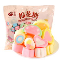 Barres de maltose multicolores Lingqu, délicieuses, certifiées saines, Halal, 500g, saveur guimauve et barbe à papa, 12 blocs