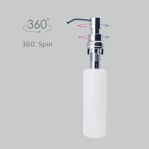 <span class=keywords><strong>Distributeur</strong></span> de savon de cuisine-350ml 360 ° Rotation Bult-in Évier Bouteille de savon Blanc Lave-<span class=keywords><strong>vaisselle</strong></span> <span class=keywords><strong>Distributeur</strong></span> de savon manuel (Ningbo Factory) - Product Image 4