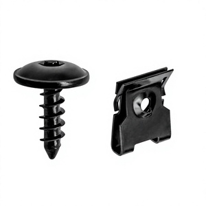 Vis de fixation pour garniture d'arche de roue de voiture, en acier noir, pour Volkswagen Audi Skoda Porsche N90974701 N91160401 - Product Image 2