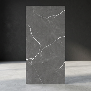 Retro Terrazzo 600x1200mm Glossy Carving Glazed Porcelain Floor And Wall Slab Tiles - Product Image 3