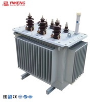 Transformateur de distribution triphasé immergé dans l'huile, bobinage en cuivre 33 kV, 50/60 Hz, certifié IEC, transformateur électrique