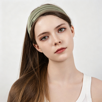 Nouveau serre-tête en soie 19 Momme large et élastique, 100% soie de mûrier, accessoire pour cheveux pour femme
