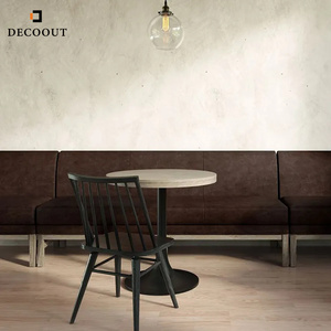 Mobília personalizada do projeto Banqueta couro do restaurante Quadro madeira Assento da cabine do restaurante - Product Image 5