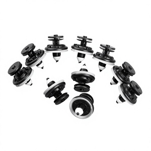 Clips para Panel de Puerta de Coche Skoda, Audi, Volkswagen, 6Q0868243, Piezas de Repuesto de Plástico y Nailon para Reparación - Product Image 3
