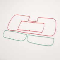 Junta de Sellado Cuadrada de Silicona de Color Personalizado de Fábrica, Resistente al Agua, a los Golpes y al Polvo para Dispositivos Electrónicos