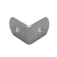 Pièce droite personnalisée super bon marché Support de fixation d'armoire à 90 degrés en métal à angle