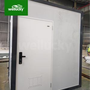 Toilettes mobiles, structure en acier, unité d'assainissement extérieure, toilettes modulaires portables pour chantier de construction, événements et utilisation en camp - Product Image 2