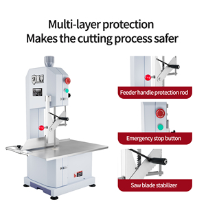 Machine à découper la viande et les os de haute qualité, neuve, pour <span class=keywords><strong>boucher</strong></span>, avec scie à haute efficacité - Product Image 4