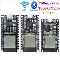 Papan Pengembangan Dual Core ESP-32 ESP-32S Konsumsi Daya Ultra Rendah WiFi+ Mirip dengan Modul Elektronik Kit ESP8266