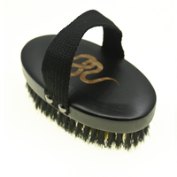 Brosse exfoliante à ions négatifs avec poignée ergonomique, brosse corporelle pour exfoliation à sec avec poils en cuivre et bronze ionique