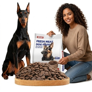 Nourriture sèche pour chiens adultes actifs à haute énergie avec canard et petits pois, croquettes riches en nutriments pour l'endurance et les performances des animaux domestiques, sac de 10 kg - Product Image 1