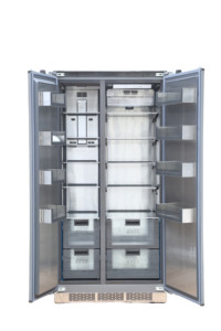 Réfrigérateur encastrable 455L 36 pouces en acier inoxydable, congélateur bas, No Frost, pour usage domestique et hôtelier - Product Image 4