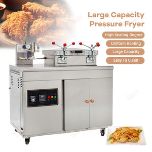 Freidora eléctrica comercial de pollo <span class=keywords><strong>Broster</strong></span>, máquina freidora de pollo, freidora profunda de alta capacidad de 30L para patatas fritas, pollo, pato - Product Image 5