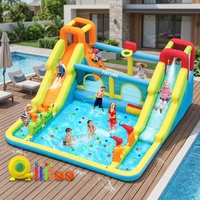 Château gonflable d'extérieur FBSPORT, aire de jeux gonflable intérieure pour tout-petits, équipement de jeux gonflable d'extérieur pour enfants