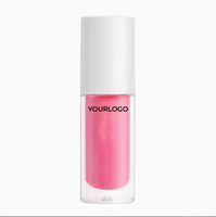 Vente en gros de gloss à lèvres personnalisé avec logo privé, gloss transparent brillant, vegan, sans cruauté, gloss nude