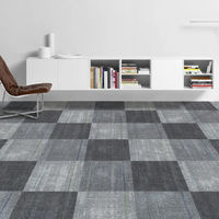 Offre Spéciale moderne bureau tapis carrelage nouveau Nylon peluche Puzzle mousse sol épaissi rembourré interverrouillage tapis carrelage
