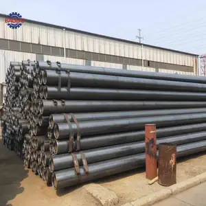 Factory American Standard API 5L Grade B Carbon Steel ERW Bare Pipe