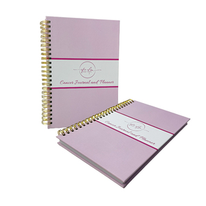 Cuaderno <span class=keywords><strong>de</strong></span> seguimiento <span class=keywords><strong>de</strong></span> enfermera feliz personalizado bobina en espiral Rosa A5 planificador <span class=keywords><strong>de</strong></span> objetivos y diarios cuadernos libro impresión personalizada a pedido - Product Image 2