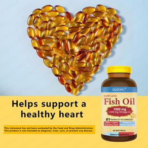 Oem Ondersteunde 60 Tellen Visolie Softgel Capsule 300Mg Omega-3 Voor Volwassenen Goed Voor Hersenhart Oog Vol Epa <span class=keywords><strong>Dha</strong></span> - Product Image 3