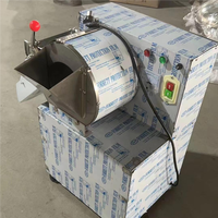 Commerciële Industriële Elektrische Fruit En Groente Aardappel Wortel Ui Kubus Cutter Chopper Dicer Machine Prijs