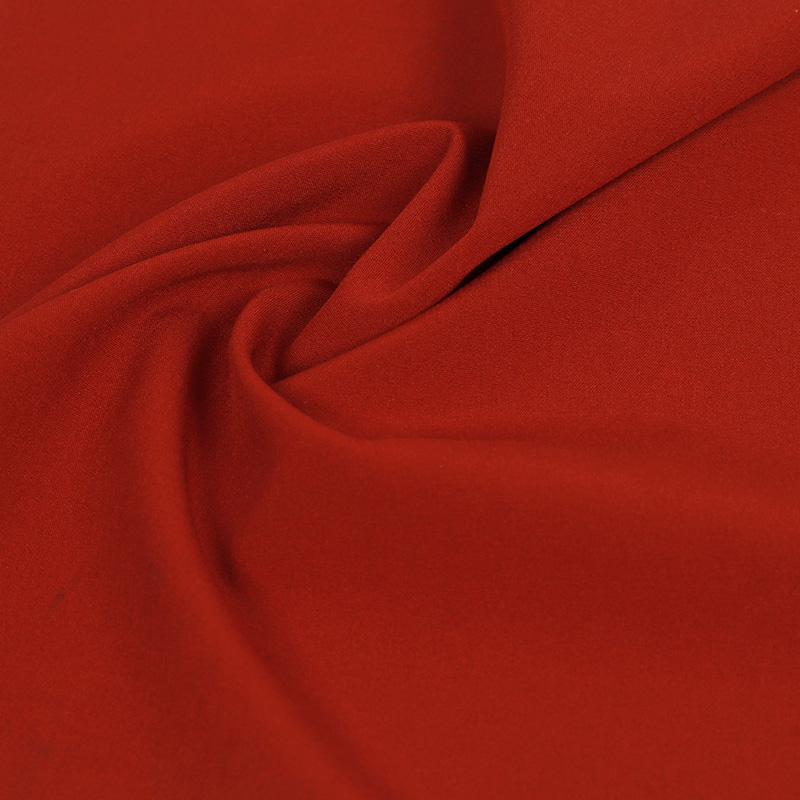 Xinke Wholesale Red Recycled Textiles Recycled Polyester Rpet Eco-Friendly Fabrics for Sale