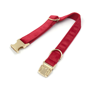 Planificador anual 2025, suministros para mascotas, correas de poliéster para mascotas, dispensador de soporte para bolsa de caca de perro rojo, collar de terciopelo personalizado para mascotas - Product Image 6