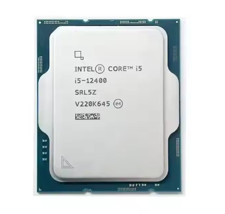 New Cpu I5 12400 Oem Packaging with Integrated Graphics Card