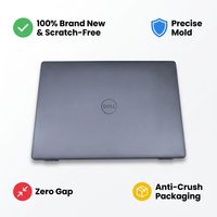 Nouvelle coque arrière LCD argentée d'origine pour ordinateur portable Dell Latitude 5410 Series 14 pouces, coque supérieure, couvercle 0NKPM7 NKPM7 de remplacement