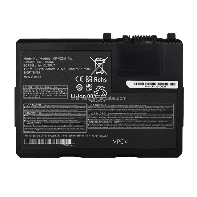 Factory Wholesale Price CF-33 CF-VZSU1AW Laptop Replacement Battery for Panasonic TOUGHBOOK 33 CF-33 Rugged