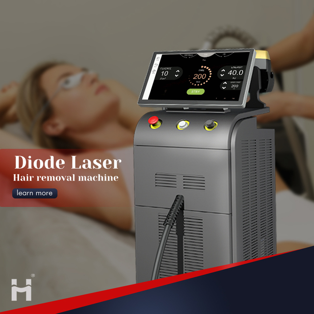 Triple 3 Wavelength Diode Laser Diodo Lazer Ice Platinum Hair Removal 808nm Depilacion Titanium Machine