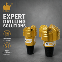 Geotec Wuxi Carbon Steel Deep Drilling PDC Bits HQ Drill Pipe NQ Bit Tool Matrix Body Forging Process quantité minimale de commande 1 Pièce