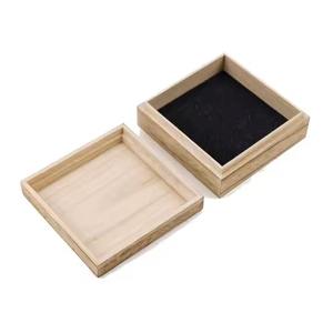 Boîtes de rangement pour bijoux en bois personnalisées de qualité supérieure, logo personnalisé, couleur personnalisée, vente en gros professionnelle, styles variés - Product Image 3