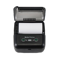 Nouvelle imprimante thermique d'étiquettes 80 mm à impression rapide, imprimante mobile sans fil mini pour Android et iOS