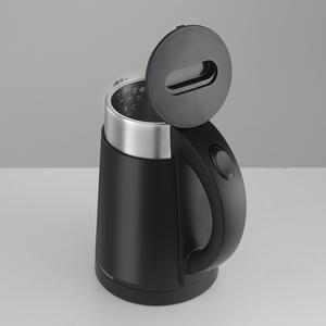 2024 vente chaude noir blanc 1.0L bouilloire électrique à double paroi 800W appareil ménager <span class=keywords><strong>chauffe</strong></span>-<span class=keywords><strong>eau</strong></span> en acier inoxydable - Product Image 4