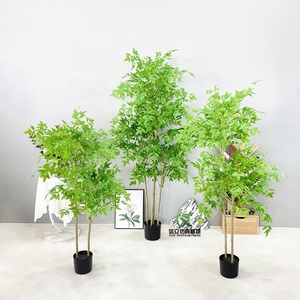 Giả Màu Đỏ <span class=keywords><strong>Maple</strong></span> Nhà Máy 120 Cm Kích Thước Nhỏ Nhà Máy Trực Tiếp Nhân Tạo <span class=keywords><strong>Maple</strong></span> <span class=keywords><strong>Tree</strong></span> Cho Nội Thất Nhà Hàng Trang Trí Nội Thất - Product Image 5