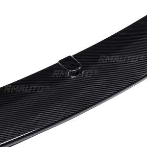 Nouveau kit carrosserie 3 pièces aspect fibre de carbone/noir pour lèvre de pare-chocs avant de voiture Honda Civic Berline 4 portes 2016 2017 2018 - Product Image 6