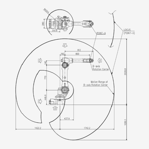 Robot industrial <span class=keywords><strong>Hyundai</strong></span> HH020 de 6 ejes, brazo con controlador, máquina de soldadura colgante - Product Image 2