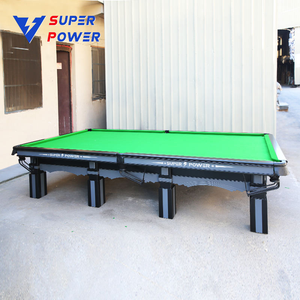 Table de billard professionnelle en bois massif de 12 pieds, de qualité supérieure, fabriquée en Chine, pour les tournois et la pratique commerciale - Product Image 3