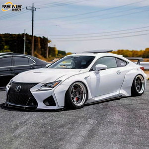 Kit de carrocería ancha Rocket Rabbit 2014-2018 para Lexus RC F, mejora de FRP, alerón delantero, faldones laterales, pasos de rueda, difusor trasero, piezas automotrices - Product Image 3