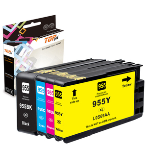 Cartucho de <span class=keywords><strong>Tinta</strong></span> Compatible con <span class=keywords><strong>HP</strong></span> HP959 Hp955 <span class=keywords><strong>Officejet</strong></span> <span class=keywords><strong>Pro</strong></span> 7720 <span class=keywords><strong>7740</strong></span> 8210 8710, Topjet 959XL 955XL 959 955, <span class=keywords><strong>Impresora</strong></span> de Inyección de <span class=keywords><strong>Tinta</strong></span> a Color - Product Image 1