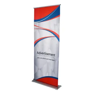 2023 popular 2 m wide roller banner deluxe Grande evento grande base roll up banner