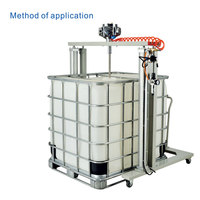 1.5HP 28N.m 990L/min haute vitesse pneumatique IBC mélangeur tambour agitateur industriel 1000L IBC réservoir agitateur mélangeur