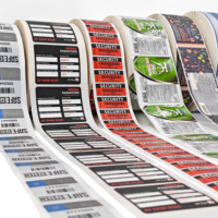 Autocollants en vinyle imperméables personnalisés pour la marque d'entreprise, autocollants personnalisés avec logo et nom, rouleau d'autocollants