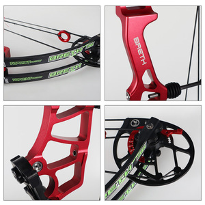 Arc à poulies de tir à l'arc BRETH 36 pouces pour la compétition, pour droitiers et gauchers, modèle BRETH 36 Target Compound Bow BRET - Product Image 6
