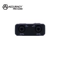 Précision Pro Audio SD-UB44 Lecteur BT intégré Réduction active du bruit 2x2 Podcast audio USB-C et interface audio musicien