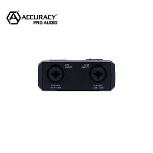 Accuracy Pro <span class=keywords><strong>Audio</strong></span> Reproductor BT incorporado Reducción activa de ruido 2x2 Interfaz de <span class=keywords><strong>audio</strong></span> para músicos y podcasts de <span class=keywords><strong>audio</strong></span> <span class=keywords><strong>en</strong></span> <span class=keywords><strong>el</strong></span> USB-C - Product Image 4