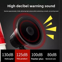 Dispositif d'alarme sonore et lumineux à un clic, modèle PS-225, matériau ABS, 120 dB, liaison IoT, cloche d'évacuation d'usine/atelier, alarme d'urgence