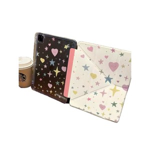 Cute Cartoon Y Fold Tablet Protective Case Shockproof <b>Cover</b> For iPad Air1 2 4 5 11 Inch M3 A16 10th Gen - Product Image 5