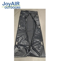 Sac pour cadavre en gros, restes humains, PVC, imperméable, sac pour corps, six poignées, accessoires de cercueil, style européen